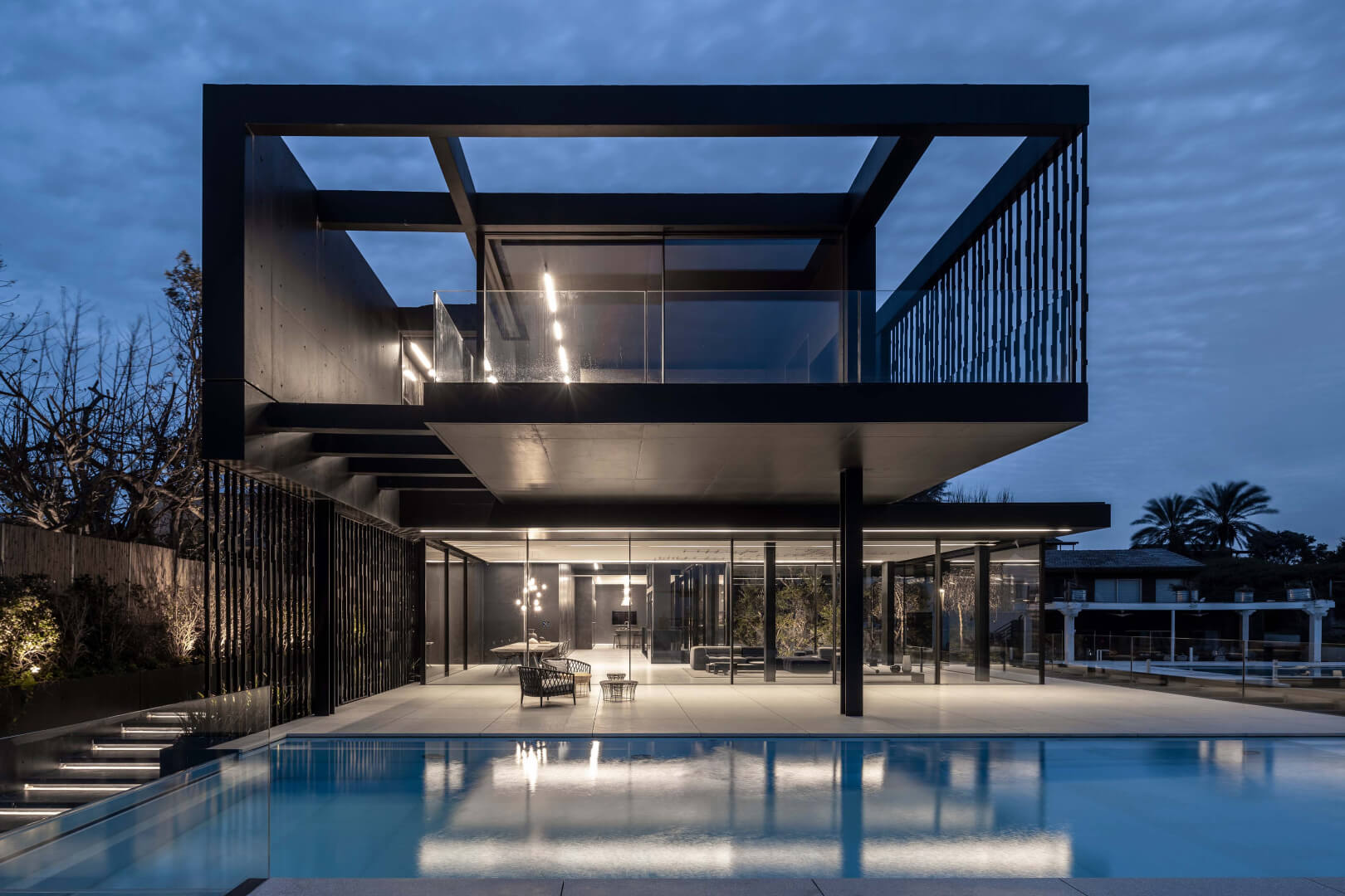 Black Concrete House